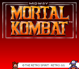 Game screenshot of Mortal Kombat