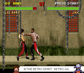 Game screenshot of Mortal Kombat II