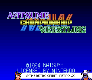 Game screenshot of Natsume Championship Wrestling