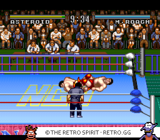 Game screenshot of Natsume Championship Wrestling