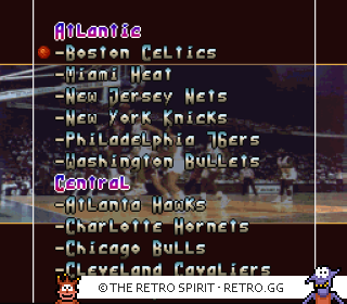 Game screenshot of NBA All-Star Challenge