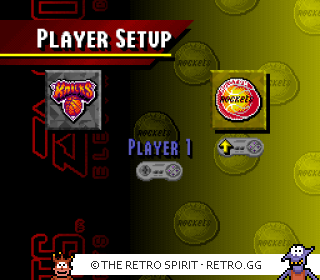 Game screenshot of NBA Live 95