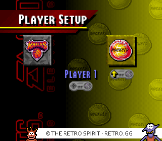 Game screenshot of NBA Live 95