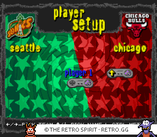 Game screenshot of NBA Live 97