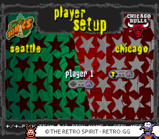 Game screenshot of NBA Live 97