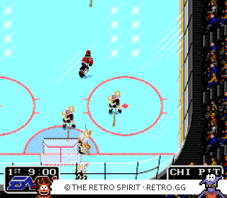 Game screenshot of NHLPA Hockey '93