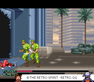 Game screenshot of Ninja Warriors