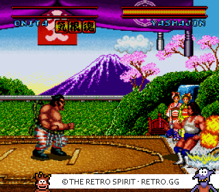 Game screenshot of Onita Atsushi FMW