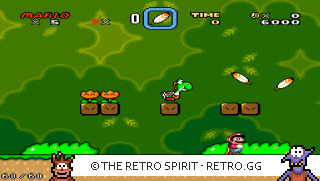 Game screenshot of Super Mario World