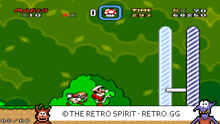 Game screenshot of Super Mario World