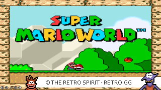 Game screenshot of Super Mario World