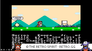 Game screenshot of Super Mario World