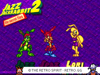 Game screenshot of Jazz Jackrabbit 2: The Secret Files