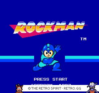 Game screenshot of Mega Man