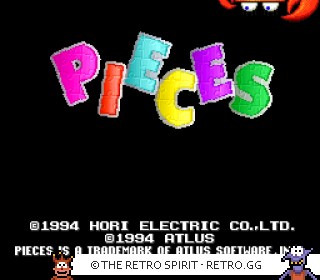 Game screenshot of Pieces