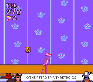 Game screenshot of Pink Goes to Hollywood