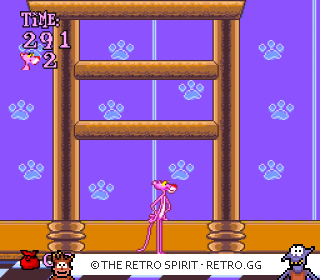 Game screenshot of Pink Goes to Hollywood