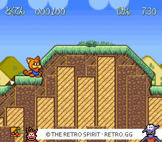 Game screenshot of Poko-Nyan! Henpokorin Adventure