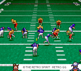 Game screenshot of Pro Quarterback