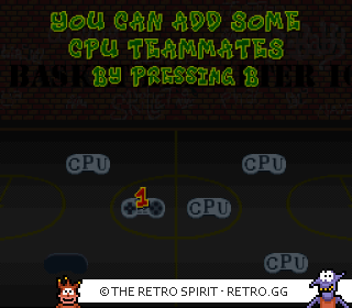 Game screenshot of Rap Jam: Volume One