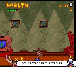 Game screenshot of The Ren & Stimpy Show: Veediots!