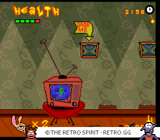 Game screenshot of The Ren & Stimpy Show: Veediots!