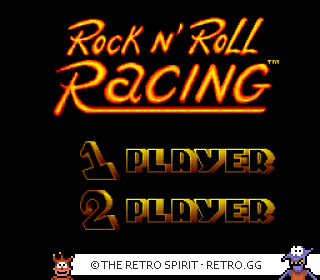 Game screenshot of Rock n' Roll Racing