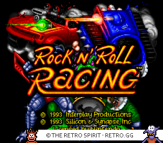 Game screenshot of Rock n' Roll Racing