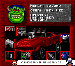 Game screenshot of Rock n' Roll Racing