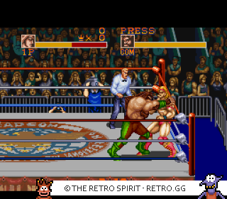 Game screenshot of Saturday Night Slam Masters