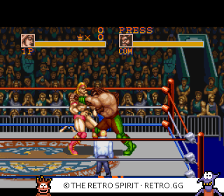 Game screenshot of Saturday Night Slam Masters