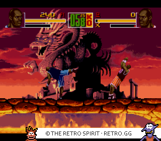 Game screenshot of Shaq Fu