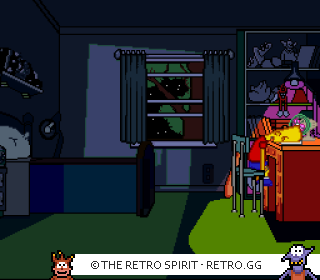 Game screenshot of The Simpsons: Bart's Nightmare