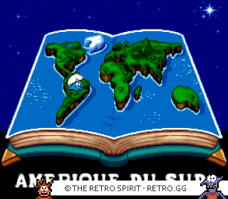 Game screenshot of The Smurfs Travel The World