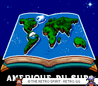 Game screenshot of The Smurfs Travel The World