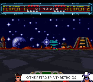 Game screenshot of Space Football: One on One