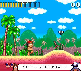 Game screenshot of Super Adventure Island