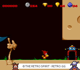 Game screenshot of Super Alfred Chicken