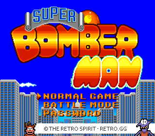 Game screenshot of Super Bomberman