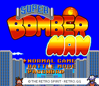 Game screenshot of Super Bomberman