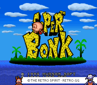 Game screenshot of Super Bonk