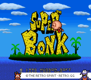 Game screenshot of Super Bonk