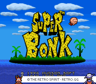 Game screenshot of Super Bonk