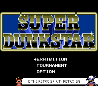 Game screenshot of Super Dunk Star