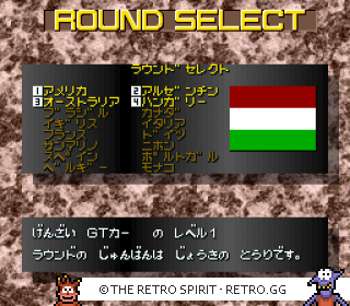 Game screenshot of Super F1 Circus Gaiden