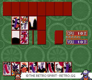 Game screenshot of Super Hanafuda