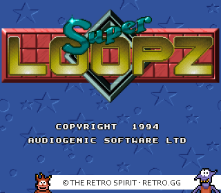 Game screenshot of Super Loopz