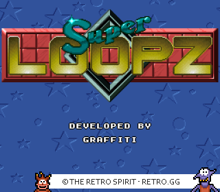 Game screenshot of Super Loopz