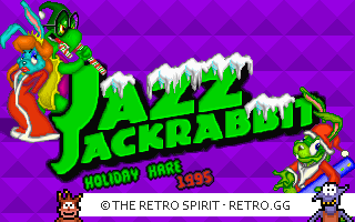 Game screenshot of Jazz The Jackrabbit: Holiday Hare '95