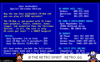 Game screenshot of Jazz The Jackrabbit: Holiday Hare '95